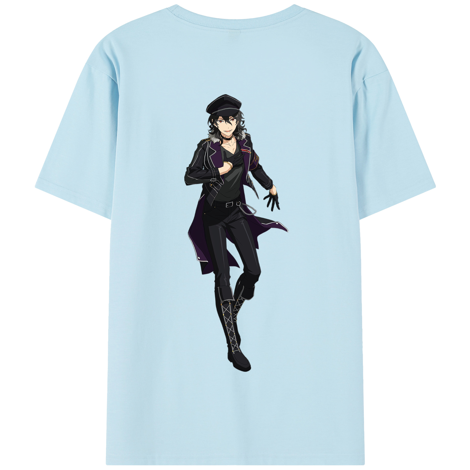 （画像用） あんさんぶるスターズ! Ensemble Stars 綿100％半袖Tシャツ（背面プリント）